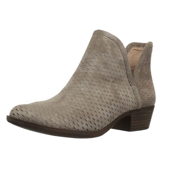 Lucky Brand Women's Baley Ankle Boot Brindle Oiled Suede 9M - Picture 7 of 12